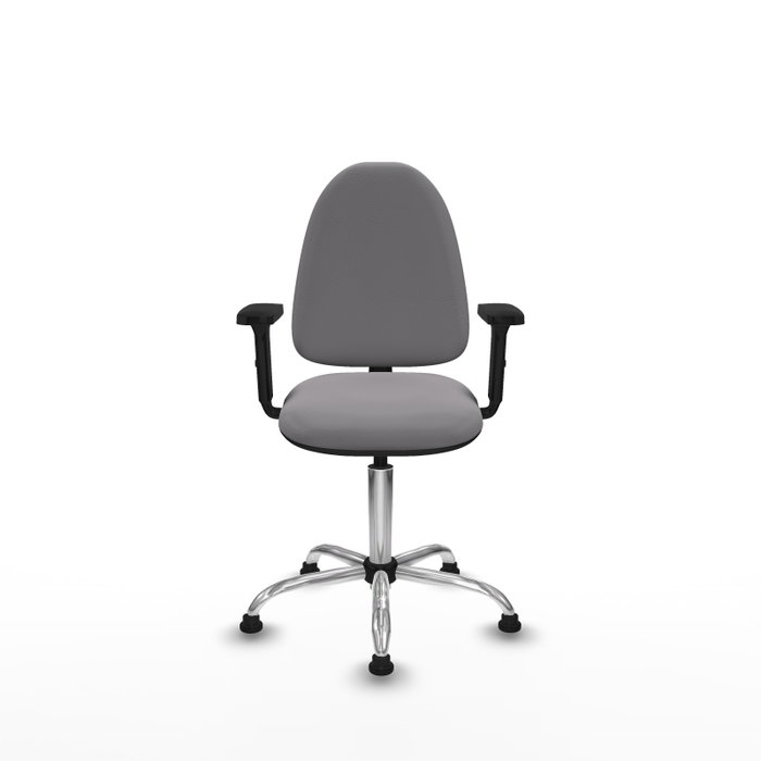 PIQUERAS Y CRESPO Silla de oficina Aýna Gris con Brazos 2D PIQUERAS Y CRESPO Silla de oficina Aýna Gris con Brazos 2D