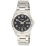 Casio MTP-1308D-1B con esfera negra y correa gris
