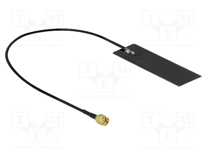 DeLOCK Antena WLAN WiFi 6 RP-SMA 2-4 dBi 15 cm DeLOCK Antena WLAN WiFi 6 RP-SMA 2-4 dBi 15 cm