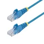 StarTech.com Cable de red Cat6 U/UTP Azul 0,25 m RJ-45
