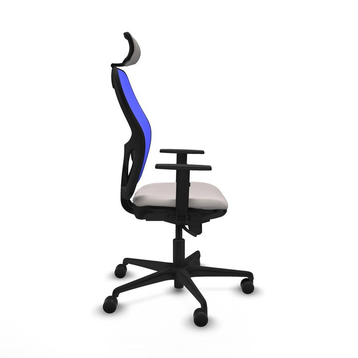 PIQUERAS Y CRESPO Silla de oficina Jorquera Blanco y Azul PIQUERAS Y CRESPO Silla de oficina Jorquera Blanco y Azul