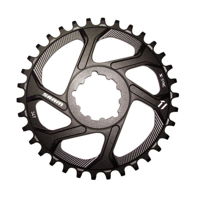 SRAM Plato X-SYNC Direct Mount 28 Dientes Aluminio 11V MTB Negro 97g SRAM Plato X-SYNC Direct Mount 28 Dientes Aluminio 11V MTB Negro 97g