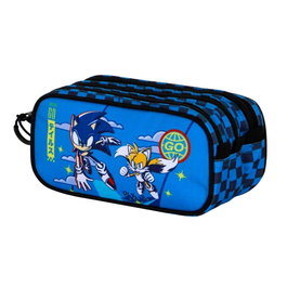 Sonic The Hedgehog Estuche Portatodo Trick FAN 2.2 Go Azul