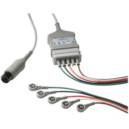 B. Braun Pinzas Pato para Cables ECG 5 Unidades
