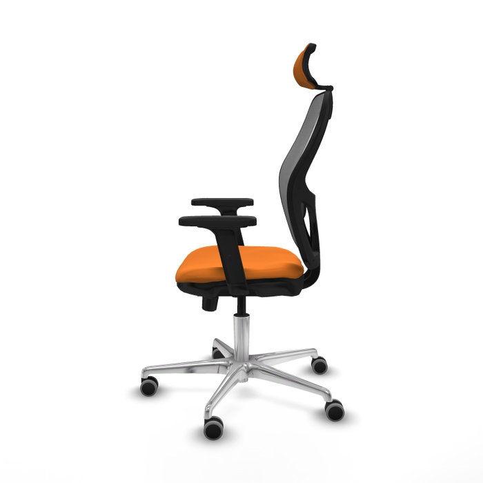 PIQUERAS Y CRESPO Silla de oficina Jorquera Naranja y Gris PIQUERAS Y CRESPO Silla de oficina Jorquera Naranja y Gris