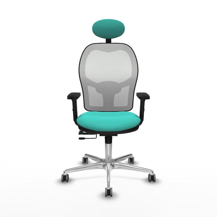 PIQUERAS Y CRESPO Silla de Oficina Jorquera Turquesa y Blanco PIQUERAS Y CRESPO Silla de Oficina Jorquera Turquesa y Blanco