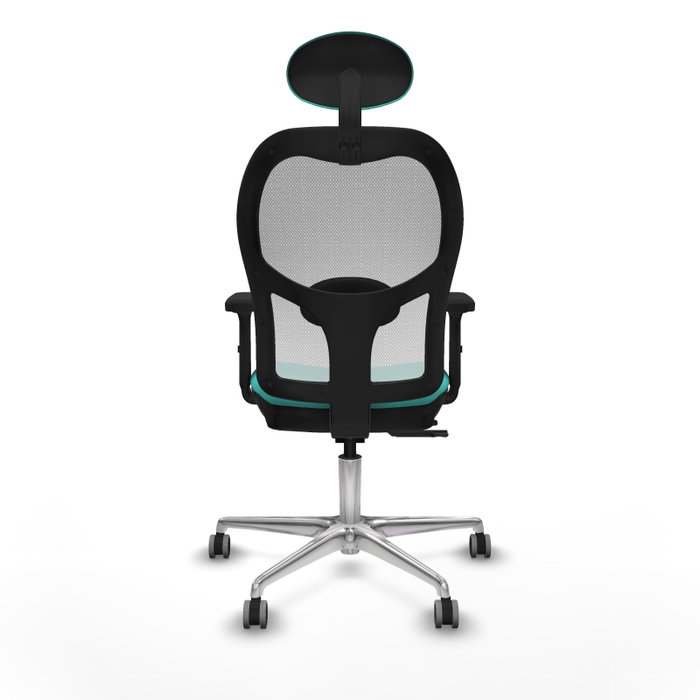 PIQUERAS Y CRESPO Silla de Oficina Jorquera Turquesa y Blanco PIQUERAS Y CRESPO Silla de Oficina Jorquera Turquesa y Blanco