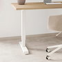 Emuca Mesa motorizada regulable en altura Lift Table, Acero, Pintado blanco
