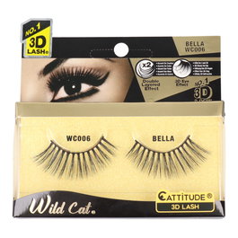 Ebin New York Wild Cat Lash Bella Pestañas Postizas 3D Chloe