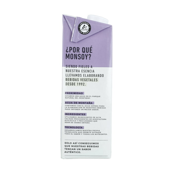 Monsoy Bebida de Arroz Bio 1L Monsoy Bebida de Arroz Bio 1L