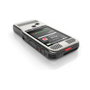 Philips DPM 6000/02 Grabadora de Voz Digital, Memoria SD/SDHC, Pantalla TFT 2.4", 30h Batería, Negro/Plata