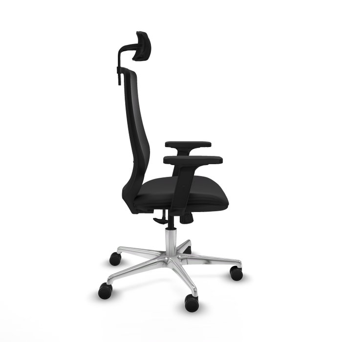 PIQUERAS Y CRESPO Silla de oficina Mardos con mecanismo Sincro, Similpiel Negro PIQUERAS Y CRESPO Silla de oficina Mardos con mecanismo Sincro, Similpiel Negro