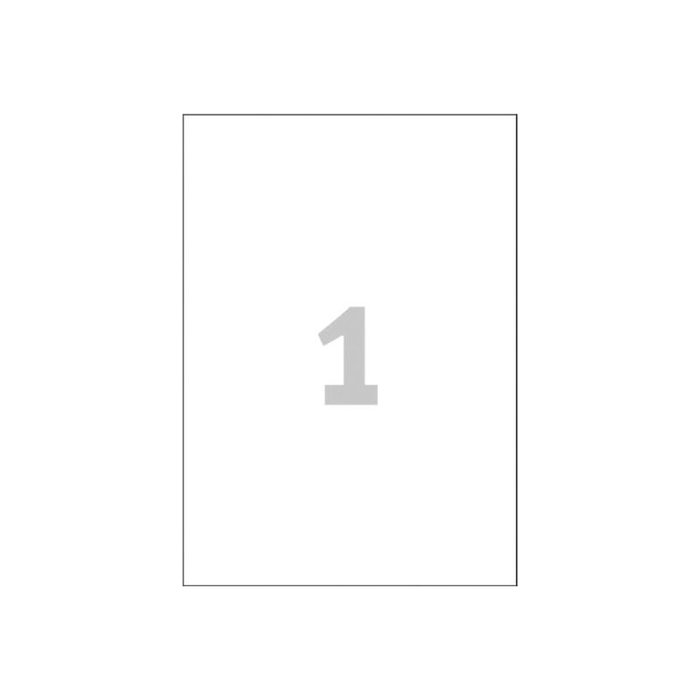 Avery Zweckform Etiquetas Adhesivas 210 x 297 mm Formato A4 para Impresión - Referencia 3478