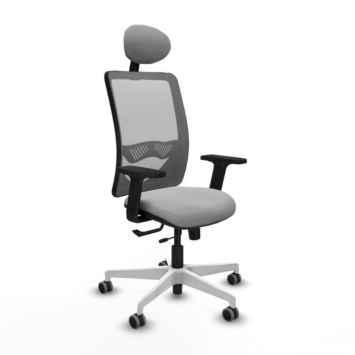 PIQUERAS Y CRESPO Silla de oficina Zulema Gris con mecanismo Sincro/Traslack PIQUERAS Y CRESPO Silla de oficina Zulema Gris con mecanismo Sincro/Traslack