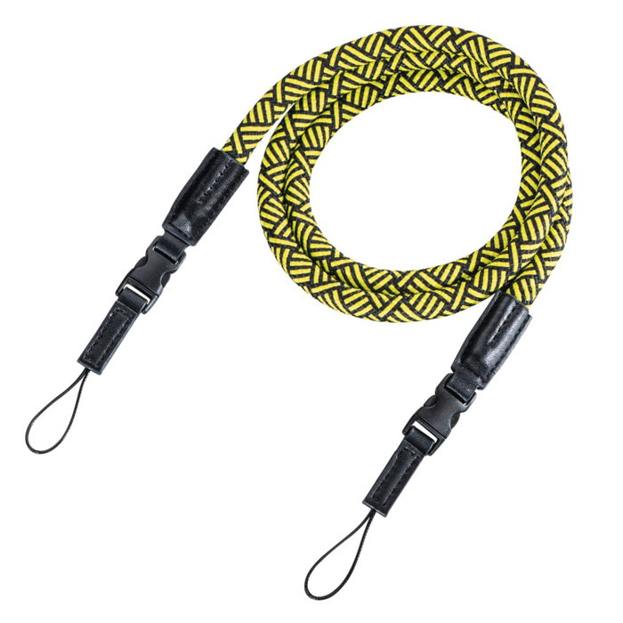 Hama Braid 120 Correa para Cámara Amarillo/Negro Hama Braid 120 Correa para Cámara Amarillo/Negro