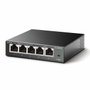 TP-Link TL-SG105S Switch de 5 Puertos Gigabit Ethernet Negro