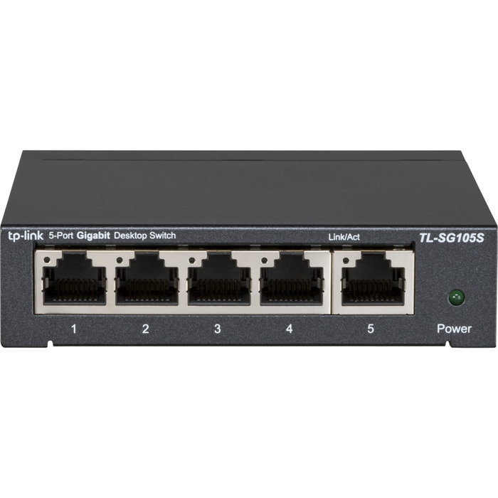TP-Link TL-SG105S Switch Gigabit de 5 Puertos Negro