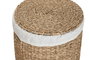 DKD Home Decor Cesta Tropical Set de 3 Natural Blanco