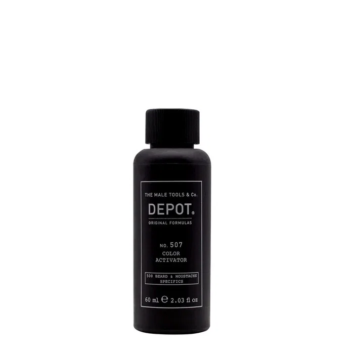 Depot 500 Beard & Mustache Specifics No. 507 Loción Activador de Color de Cabello 10 vol, 60 ml