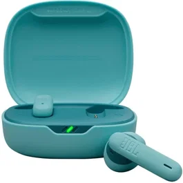 JBL Wave Flex 2 - Auriculares Inalámbricos Bluetooth con Estuche de Carga, 40h Autonomía Total, Sonido Pure Bass, Smart Ambient, Resistencia IP54, Color Azul - Ref: JBLWFLEX2BLU