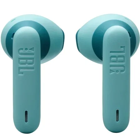 JBL Wave Flex 2 - Auriculares Inalámbricos Bluetooth con Estuche de Carga, 40h Autonomía Total, Sonido Pure Bass, Smart Ambient, Resistencia IP54, Color Azul - Ref: JBLWFLEX2BLU