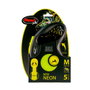 Flexi New Neon Amarillo con Cinta de 5m Talla M hasta 25kg