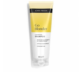 John Frieda GO BLONDER Champú Aclarante Progresivo para Cabello Rubio Natural o Teñido - 250 ml