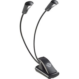 K&M 12243 Notenpultleuchte Double LED FlexLight