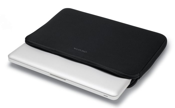 Dicota PERFECT 15-15.6" Funda para portátil, Negro