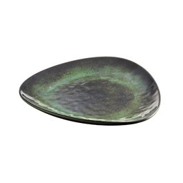 Leone Plato Triangular Melamina Amazzonia 19 cm Apto Lavavajillas