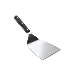 LACOR Ovinox Espátula de Cocina, Acodada, Para Plancha, Acero Inoxidable, Dimensiones: 27 x 12 cm