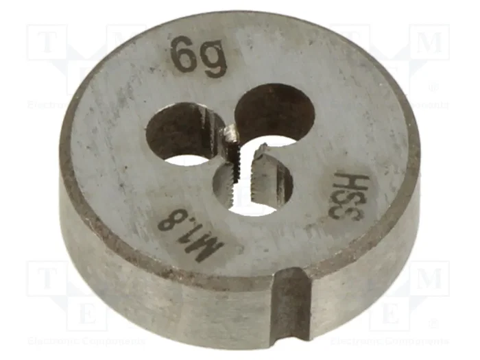 GSR Troquel de rosca métrica M1,8 paso 0,35 GSR Troquel de rosca métrica M1,8 paso 0,35