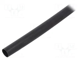 HELLERMANNTYTON Tubo termoretráctil negro de 9,5mm