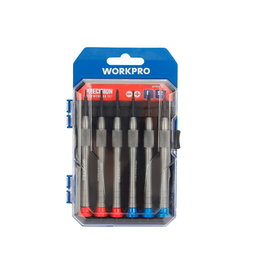 Workpro Juego de 6 Destornilladores de Precisión de Aluminio