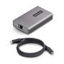 Startech Adaptador de red USB4 a Ethernet 10GbE Gris
