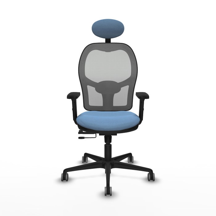 PIQUERAS Y CRESPO Silla de oficina Jorquera Azul cielo y Gris PIQUERAS Y CRESPO Silla de oficina Jorquera Azul cielo y Gris