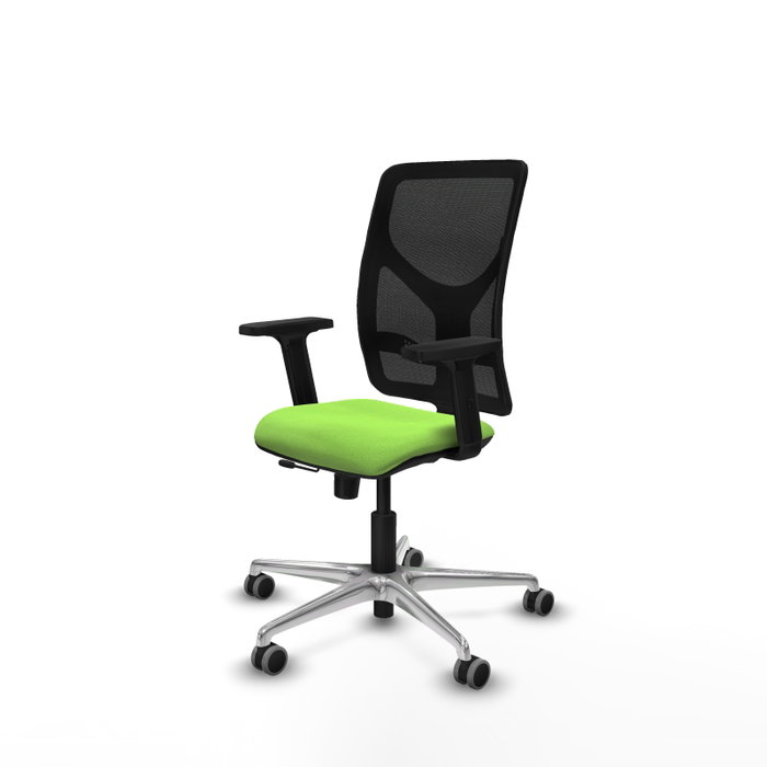 PIQUERAS Y CRESPO Silla de oficina Motilla con mecanismo Sincro/Traslack color Pistacho y Negro PIQUERAS Y CRESPO Silla de oficina Motilla con mecanismo Sincro/Traslack color Pistacho y Negro