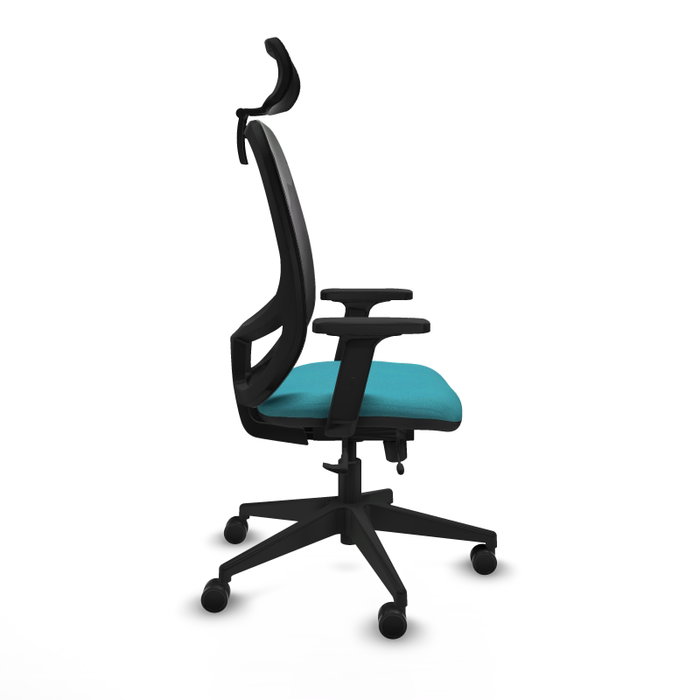 PIQUERAS Y CRESPO Silla de oficina Cilanco Turquesa y Negro PIQUERAS Y CRESPO Silla de oficina Cilanco Turquesa y Negro