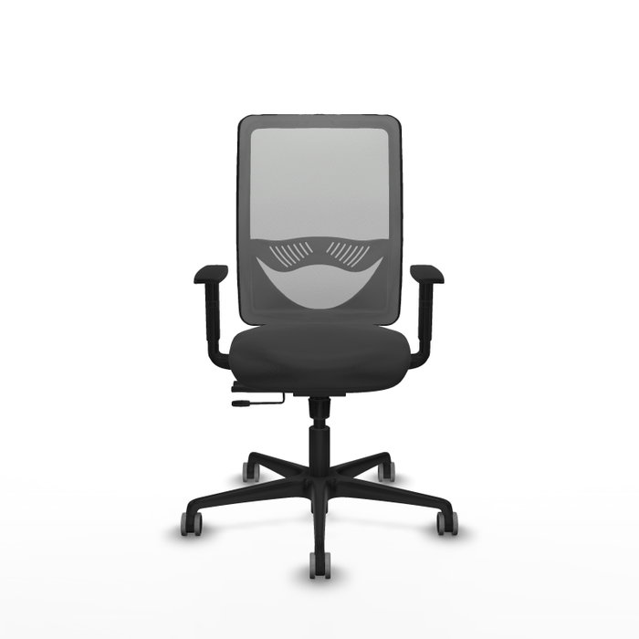 PIQUERAS Y CRESPO Silla de oficina Zulema Gris con mecanismo Sincro/Traslack