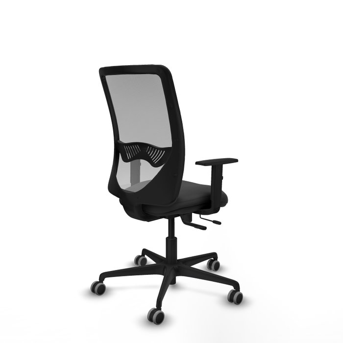 PIQUERAS Y CRESPO Silla de oficina Zulema Gris con mecanismo Sincro/Traslack