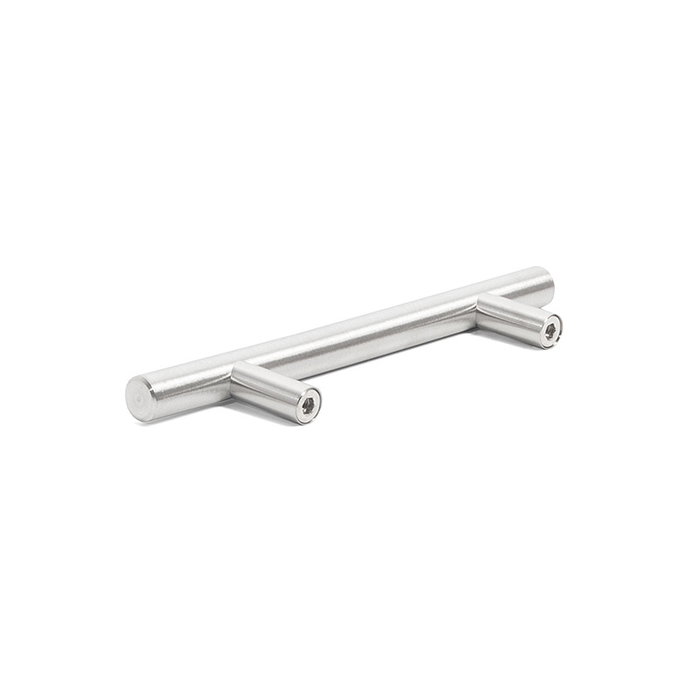 HERRAJES ALK Tirador Pireo de acero inoxidable, distancia 448 mm HERRAJES ALK Tirador Pireo de acero inoxidable, distancia 448 mm