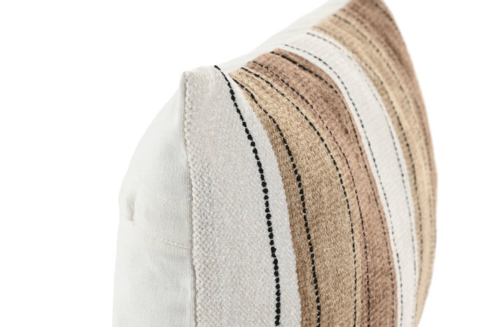 DKD Home Decor Cojin Tradicional India Lino Multicolor Algodon Velvet 30 x 50 cm (2 Unidades)