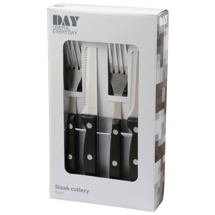DAY Juego De 4 Tenedores Y 4 Cuchillos