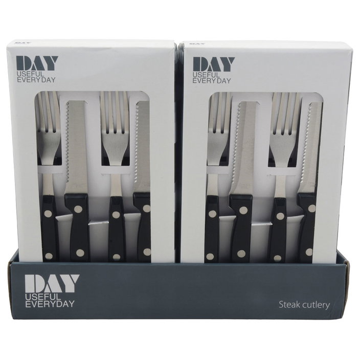 DAY Juego De 4 Tenedores Y 4 Cuchillos