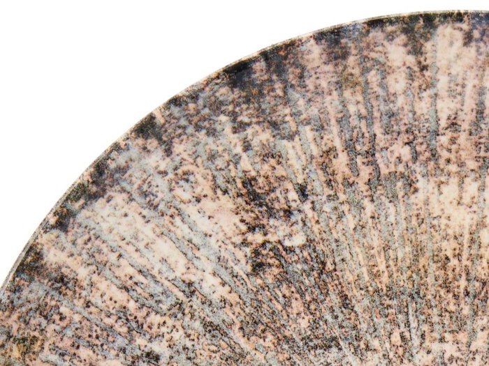 VESSIA Plato Porcelana Llano 26 cm Marrón Explosion (Set de 24)