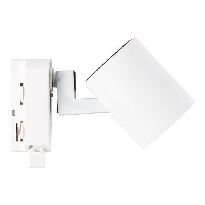 Lumiastra Foco Carril Monofásico Blanco para Bombilla GU10 Lumiastra Foco Carril Monofásico Blanco para Bombilla GU10
