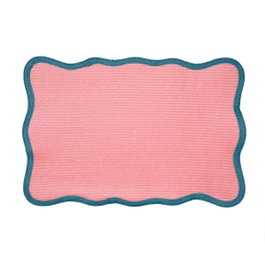 Quid Mantel Individual Cherry Coral/Turquesa 30x45 cm