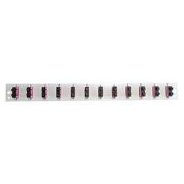 EFB Elektronik SB-FP-S-12SC-D-V-OM4 Panel de parcheo 12 x SC Dúplex OM4 Negro