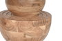DKD Home Decor Mesa Redonda de Comedor Acacia Natural 115x115x76