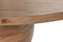 DKD Home Decor Mesa Redonda de Comedor Acacia Natural 115x115x76